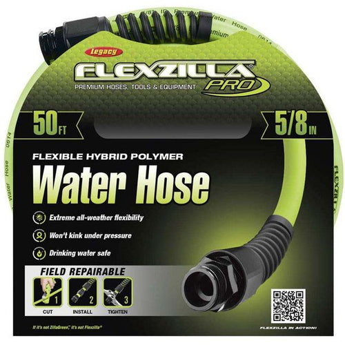 FLEXZILLA PRO 5/8" X 50' ZILLAGREEN WATER HOSE EasyOptionXY LLC