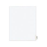 Avery® Legal Index Divider, Exhibit Alpha Letter, Avery® Style