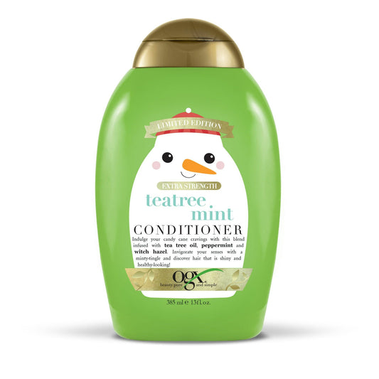(OVER 40% OFF) OGX Holiday Extra Strength Tea Tree Mint Conditioner, 13oz EasyOptionXY LLC