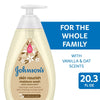 Johnson's Skin Nourish Moisture Tear Free Soap and Body Wash, Vanilla and Oat Shower Gel, 20.3 oz EasyOptionXY LLC
