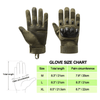 Tactical Military Airsoft Gloves for Outdoor Sports, Paintball, and Motorcycling with Touchscreen Fingertip Capability Jupiter Gear