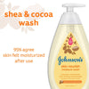 Johnson's Skin Nourish Moisture Tear Free Soap and Body Wash, Shea and Cocoa Butter Shower Gel, 20.3 oz EasyOptionXY LLC