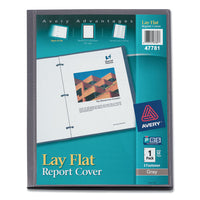 Avery® Lay Flat View Report Cover with Flexible Fastener