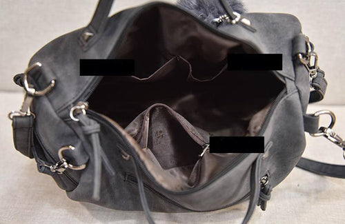 Rustic Charm Leather Shoulder Bag – Stylish Cowgirl Handbag