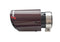 Single Exit Red Carbon Black Inner (3.5” Exit)