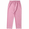Simple Pink Flamingo Satin Pajamas