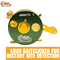 6800 CTS Round Baitcaster Reel