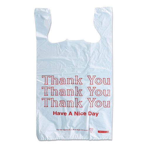 Monarch® Plastic "Thank You - Have a Nice Day" Shopping Bags