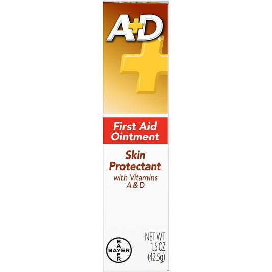 A+D First Aid Ointment, Dry Skin Moisturizer + Skin Protectant, 1.5 oz Tube EasyOptionXY LLC