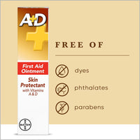 A+D First Aid Ointment, Dry Skin Moisturizer + Skin Protectant, 1.5 oz Tube EasyOptionXY LLC