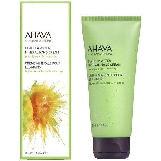 Ahava Mineral Hand Cream Prickly Pear & Moringa 3.4 Oz
