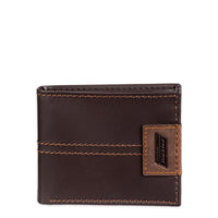 Genuine Dickies Men's Leather Extra Capacity Slimfold Wallet EasyOptionXY LLC