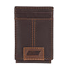 Genuine Dickies Men's RFID Leather Magnetic Front Pocket Wallet EasyOptionXY LLC