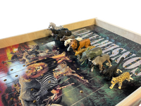 Safari Theme -  Jumbo 24”x48” Horse Game with Integrated Chip Pot Large Party Games/ Camping