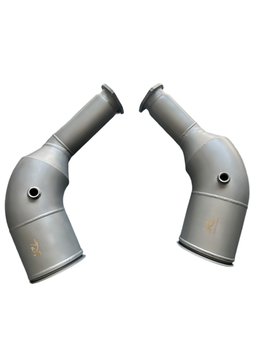 IRL Audi C8 RS7 Downpipes