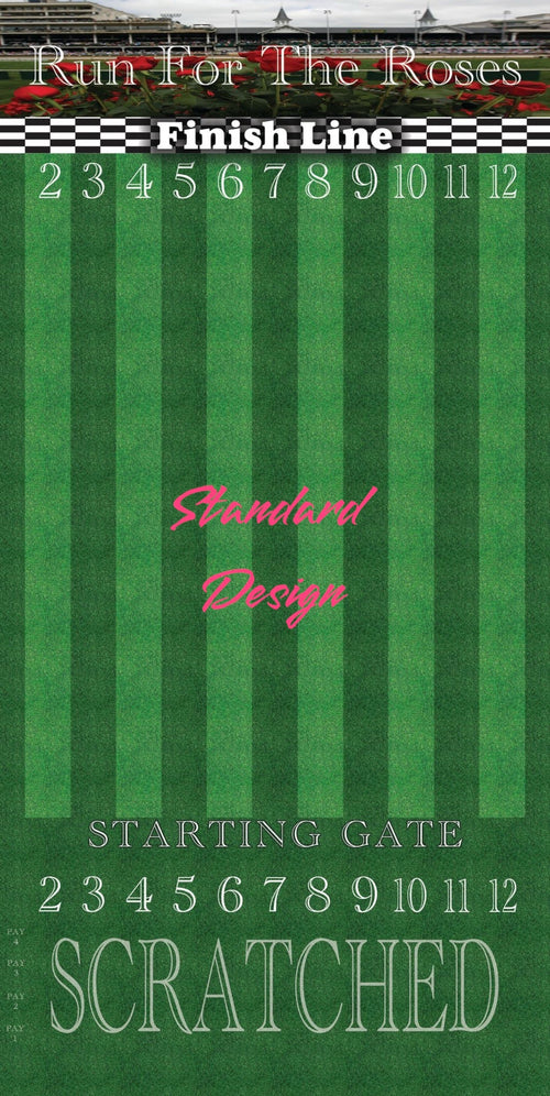 Jumbo Horse Game Turf Theme with Printed Rails