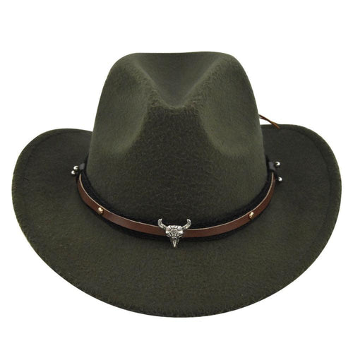 The Cleveland - Classic Bar Cowboy Hat - Wool Felt, Stylish & Durable