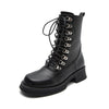 Black Knight Lace-Up Boots