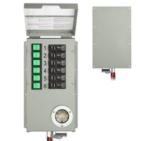 Refurbished - 120V 30A 6-Circuit Non-Automatic Transfer Switch