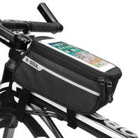 Bike Bag Bicycle Bag Phone Case For Bicycle Cycling Mobile Bike Accessories Head Tube Cell Mobile Phone Bag Case Waterproof Bike Handlebar Bag Bicycle Phone Mount Bicycle Phone Mount Holder Pouch Bag Cycling Frame