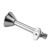 10 Pcs 1/2" Sweat x 3/8" OD Compr. Straight Stop Valve, w/5" Straight Extension, 1/4-Turn (Lead Free) Plumbingsell
