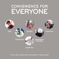 Grey Quick Lock No Tie Elastic Shoelaces The Original Stretchlace