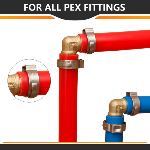 PEX Clamp Rings 5/8" (120) In Bottle Plumbingsell