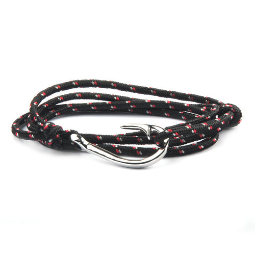 Fashion Hot Multilayer Rope Bracelet hope Anchor Sailor Anchor Bracelets  For Men and  Women Best Gift Hook Bracelet