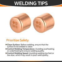 1/2" Solder Copper Pipe End Cap (Plug) Plumbingsell