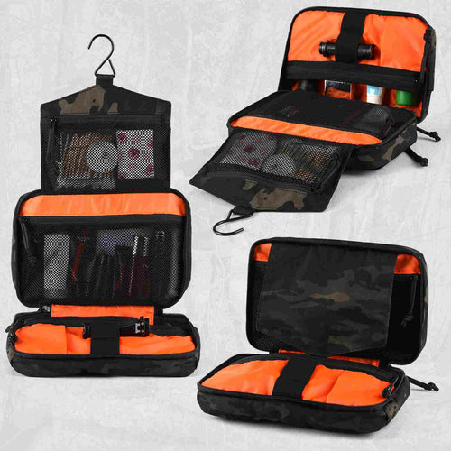 Votagoo Large Capacity Hanging Toiletry Bag Waterproof Makeup Cosmetic Bag Portable Travel Organizer