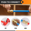 1" x 3/4" M Push Fit Male Adapter