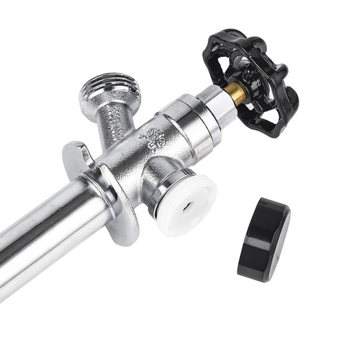 1/2" MIP x 3/4" Hose Bibb, 12" Anti Siphon Frost Free Sillcock