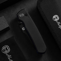 The Loyalist Folding Pocket Knife Giftset for Men and Women (Black and Blue)