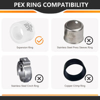 30 Pcs PEX A Expansion 1/2" PEX x 1/2" PEX Expansion Coupling Wholesale