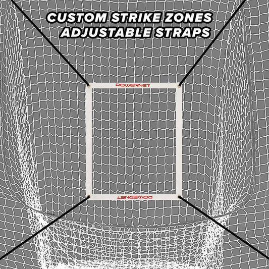 PowerNet Adjustable StrikeZone Attachment 8x8 (1006-8) Jupiter Gear