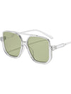 Oversized Square Frame Fashion Sunglasses