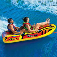 WOW Sports Jet Boat 2 Person Towable Water Tube For Pool and Lake (17-1020)