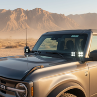 2022+ Ford Bronco Raptor Hood Mount/Ditch Lights/Pillars - PRO