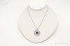 Designer Ryze Pearl Swarovski Crystals Sterling Silver Necklace