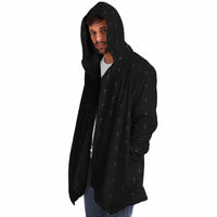 Classic Flamingo Silhouette Cloak Hoodie