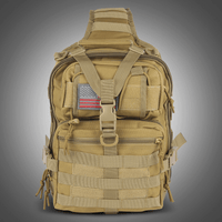 XGear Tactical 14L Range Sling Bag Backpack with Adjustable Strap