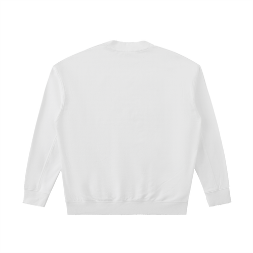 Essential Raw-Edge crewneck sweatshirt