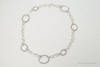 Designer Michael Dawkins Link Sterling Silver Necklace