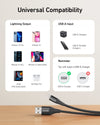 Anker <b>551</b> USB-A to Lightning Cable (3 ft / 6 ft / 10 ft)