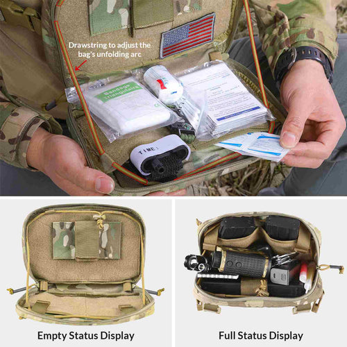 Votagoo Tactical Chest Pack 2L Utility Molle Chest Rig CCW Chest Pouch