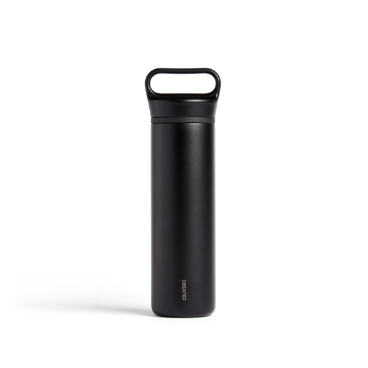 20oz Wander Water Bottle - Black Created Co.