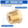 1/2" M x 1/4" F NPT Connector