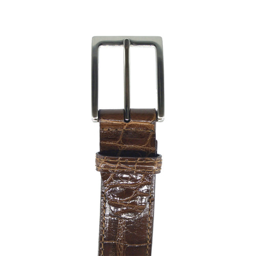 Zelli Italia Zelli Italia 70-100-CGN ALLIGATOR Belt, Cognac