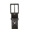 70-100-NIC ALLIGATOR Belt, Nicotine