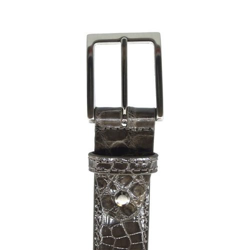 Zelli Italia Zelli Italia 70-100-TPE ALLIGATOR Belt, Taupe